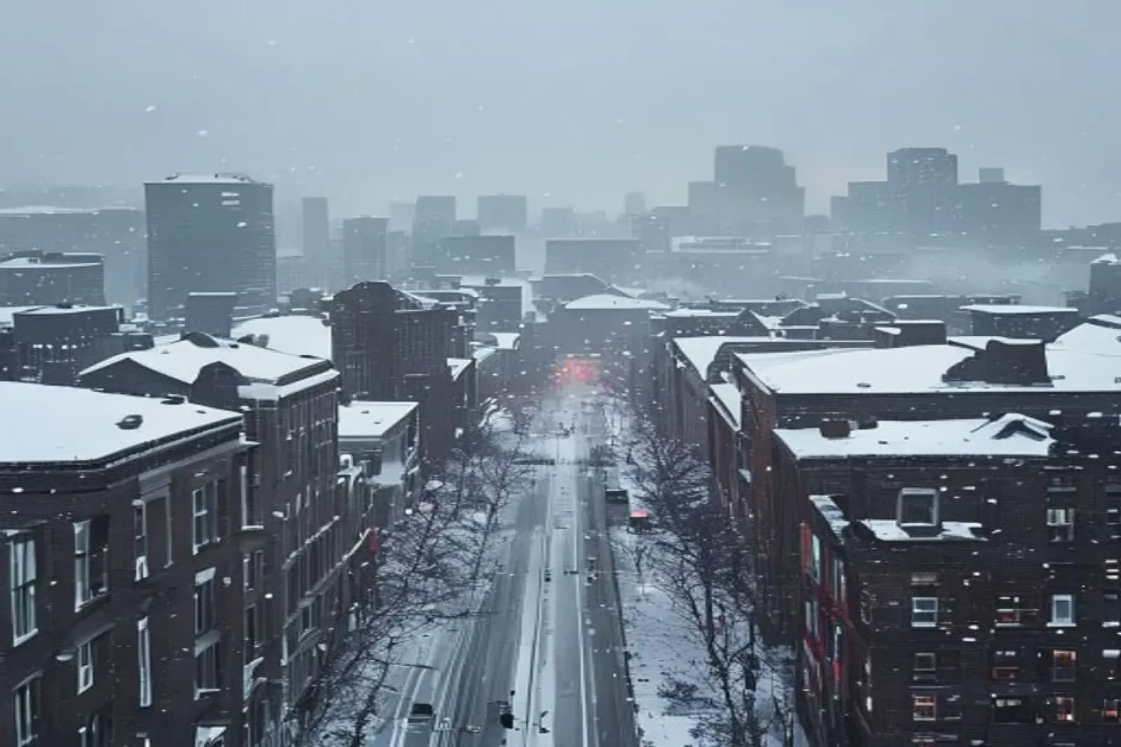 Kitchener, ON — Waterloo Region tech corridor in winter, snow operations on tech-campus, commercial and residential properties, snow.ca service area — Canada.
